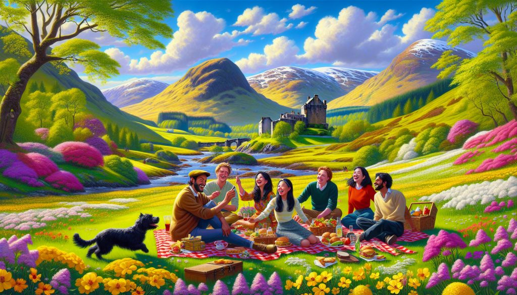 Escocia en Abril